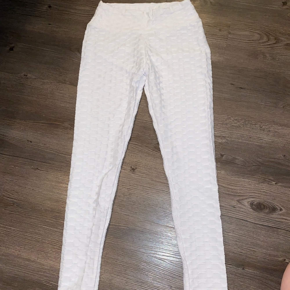 Honeycomb High-waisted Booty Scrunch Leggings
